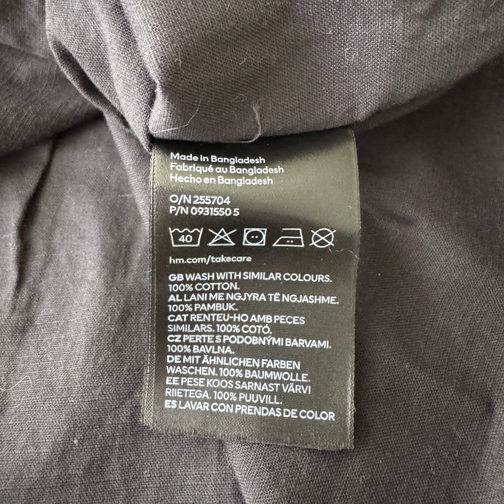 H&M Gray Ruched Ruffled Toddler Sundress 3-4T - Picture 8 of 8